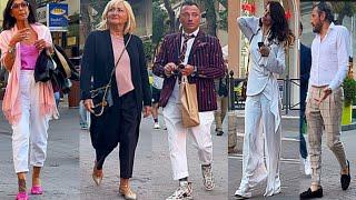 Street style from Italy APRIL 2024 STREET STYLE /ITALIAN SPRING FASHION & SHOPPING WALK