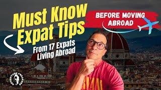 Must Know Expat Tips Before Moving Abroad | Moving Overseas Tips | Tips for Living Abroad