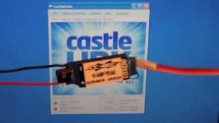 How To Program Your Castle Creations 10A BEC With The Castle Link