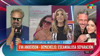  Evangelina Anderson - Martín Demichelis: infidelidad, separación y escándalo