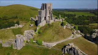 Around and around a Corfe Castle we go - Skydronauts