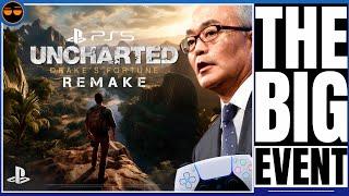 PLAYSTATION 5 - NEW UNCHARTED CONFIRMED / UNCHARTED REBOOT PS5 / SONY CONFIRMS EVENT INFORMATION / …