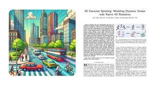 4D Gaussian Splatting: Modeling Dynamic Scenes with Native 4D Primitives (Paper Walkthrough)