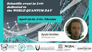 Kyrylo Snizhko: “Quantum Hall effect”