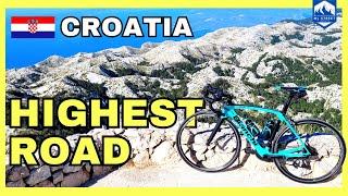 Cycling Croatia Highest Road : Sveti Jure climb & Biokovo Skywalk - Road cycling Makarska Riviera