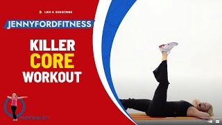 Killer Abs | Effective, Quick, Core, Abdominal, and Back Workout | 10 Min | JENNY FORD