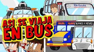 Así  se VIAJA EN BUS parte 2 Desocupe Masivo