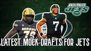 Reacting to the LATEST JETS MOCK DRAFTS | Jack Talks Jets