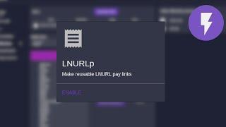 LNURLp, make reusable lnurl-pay links