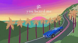 Heather Sommer - you heard me (Official Lyric Video)