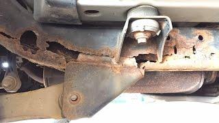 Jeep Wrangler Rusty Frame Repair