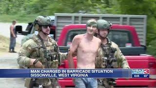 Man charged in barricade situation in Kanawha County