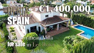 Enchanting villa for sale in Denia, Spain. Les Rotes area, El Montgo | Property for sale in Spain