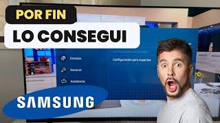 Como quitar guia de voz en Televisor Samsung Smart TV