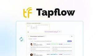 Tapflow Lifetime Deal - AI talent sourcing assistant