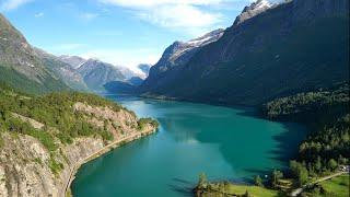 Visit Loen, Norway - Aerial Footage