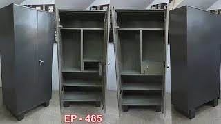 Metal steel almira | iron cupboard | iron bero | steel cupboard | EP.485 | sri maari furniture | smf