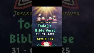 Today's Bible Verse (31.03.2025)