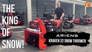 First Look at the Ariens Kraken 32 Rapidtrak Snow Thrower