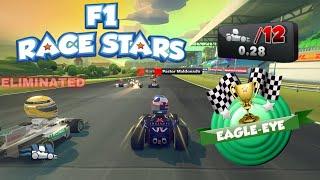 Racing with Laser Focus: F1 Race Stars Career Mode Eagle Eye Cup!