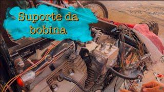 #61 Re-fazendo o Suporte Da Bobina (Mecânica Maluca) #manutenção #chopper #harleydavidson