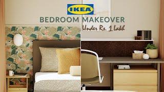 Master Bedroom Makeover Ideas | Ikea Furniture | With Study Room Design | @ikeaindia