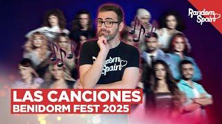 Las 16 Canciones del Benidorm Fest 2025