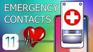 How to Set Up Emergency Contacts on iPhone with iOS 11