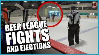 Beer League Fights and Ejections