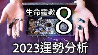 數字8 生命靈數 2023運勢大解密｜工作、感情、健康與家庭｜招桃花遇小人事業宿命 全面分析給你！烏亮而 心靈科技 #算命 #占卜 #奧修禪卡