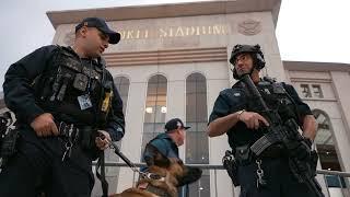 Security Preparations for Yankees Game 5 at the Yankee Stadium #shorts