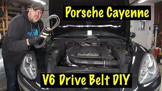 Porsche Cayenne V6 Drive Belt DIY