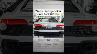 Ohne Moos Nix los! ‍️ #audi #r8 #automobile #trending #funny #shorts #comedy #fyp