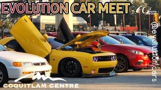 Evolution Car Meet: Coquitlam Town Center - Coquitlam BC  07/28/22