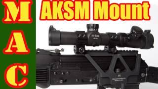 Midwest Industries AKSM 1913 Rail Mount for the AK Rifle