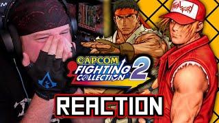 Krimson KB Reacts: CAPCOM FIGHTING COLLECTION 2!!! CAPCOM VS SNK 2 IS BACK!!!!!!!!!