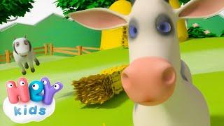 Cow Song  Cartoon for kids | HeyKids Nursery Rhymes | Animaj Kids