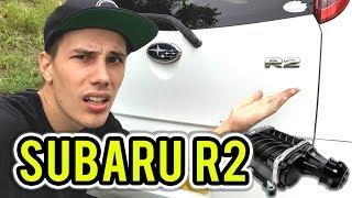 WHAT'S A SUBARU R2? Japanese Super Charged Kei Car