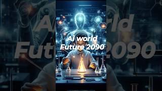 Future Kids Learning in AI World 2090 #shorts #ytshorts #aiworld