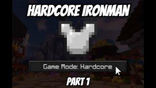 Hardcore Ironman Part 1 | Hypixel Skyblock