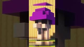 Mushroom  ️ #minecraft #jmoxbuild #plantsvszombies