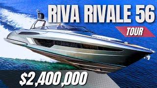 Inside The $2,400,000 High Performance Riva Rivale 56 Yacht