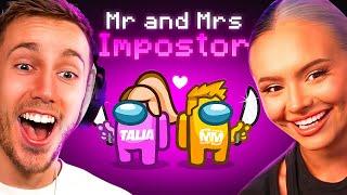 SIMON & TALIA IMPOSTOR DUO IN SIDEMEN AMONG US (ALL GAMES)