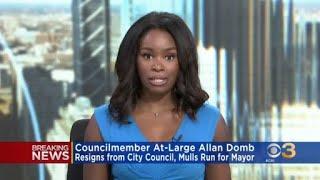 Councilmember Allan Domb announces resignation