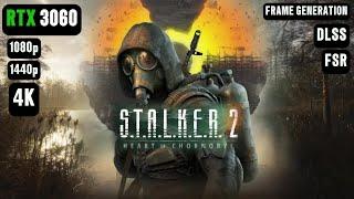 S.T.A.L.K.E.R. 2 Heart of Chornobyl RTX 3060 FPS TEST | STALKER 2 RTX 3060 & i5 12400F Benchmark