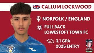 Callum L - U.S Sports Scholarships