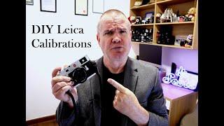 Leica Rangefinder Calibration - DIY