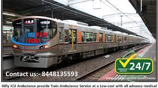 Low Cost Train Ambulance Service from Kolkata to Chennai By Hifly ICU