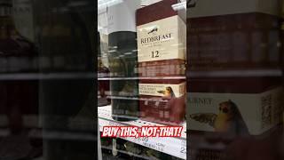 Buy This, Not That! ️ #redbreast #greenspot #irishwhisky #whiskeytube #costco