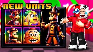 I Made NEW CUSTOM UNITS For Five Nights TD...